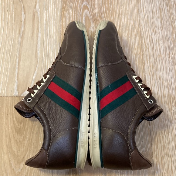 Gucci men’s sneakers 10G / 11 US *Authentic* damaged, pls read! - Picture 7 of 11